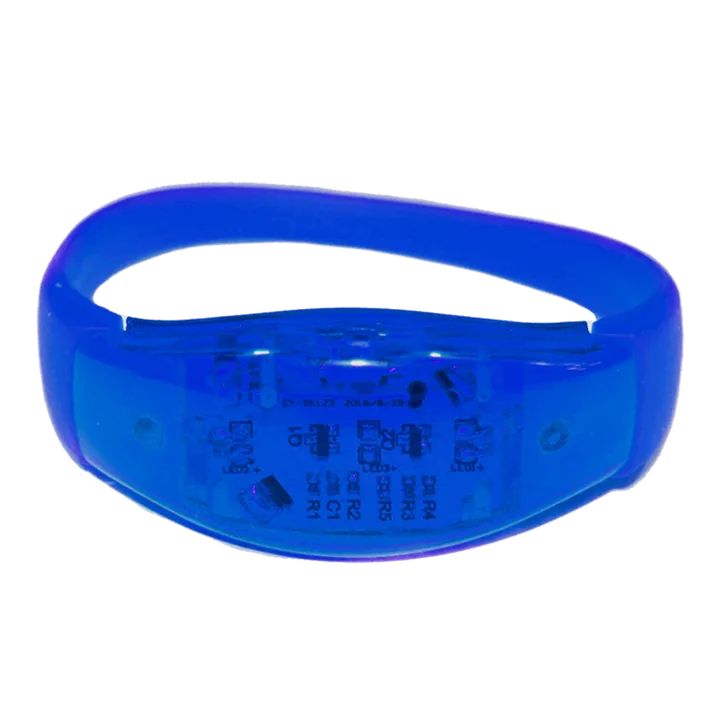 Pulseira LED azul